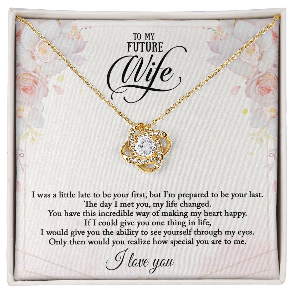 To My Future Wife Necklace, Engagement Gift for Future Wife, Birthday Gift
