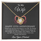 15th Anniversary Gift For Wife, 15 Year Anniversary Gifts, 15th Wedding Gift
