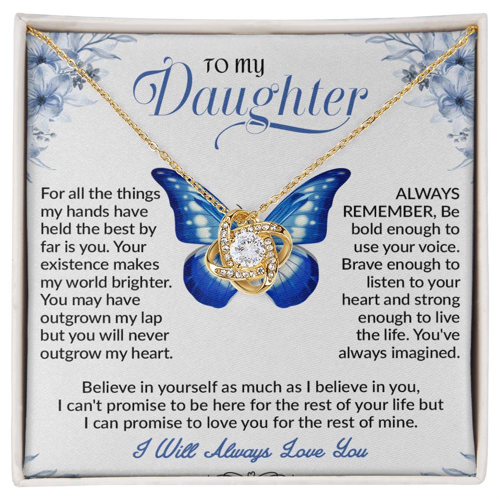 To My Daughter Necklace, Daughter Father Necklace, Daughter Gifts from Dad 10_12