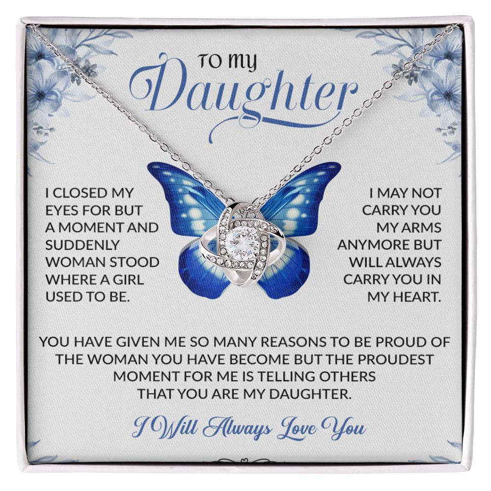 To My Daughter Necklace, Gift for Daughter from Dad, Daughter Father Necklace 30_11
