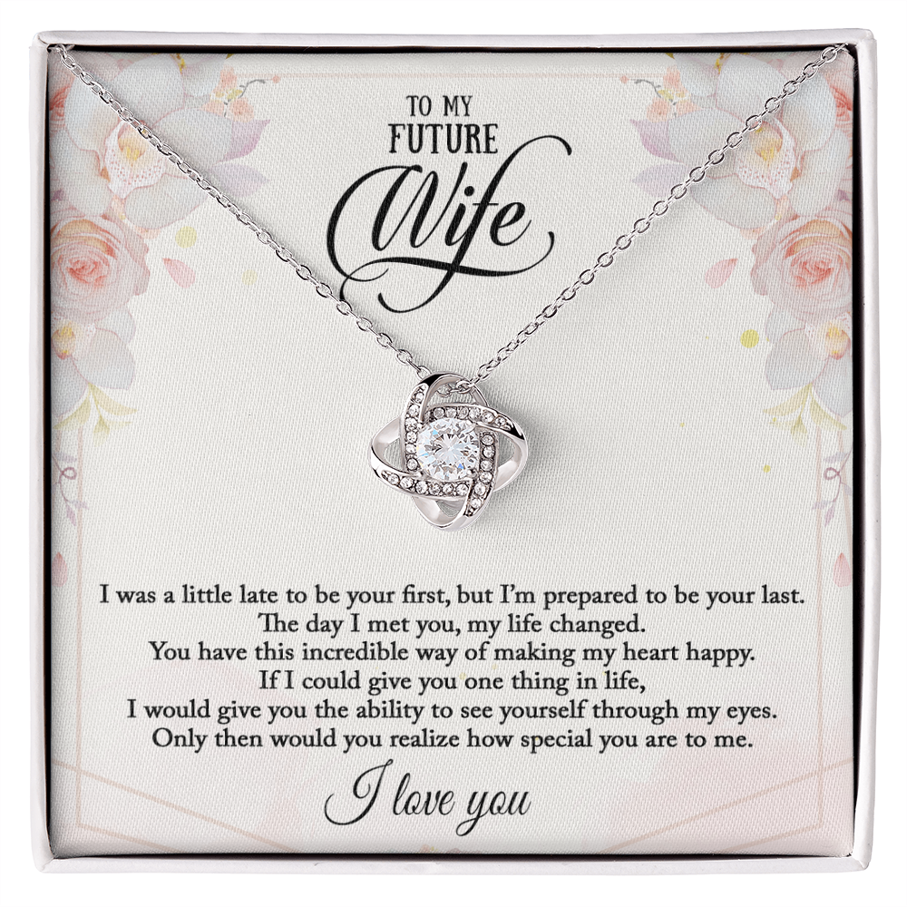 To My Future Wife Necklace, Engagement Gift for Future Wife, Birthday Gift