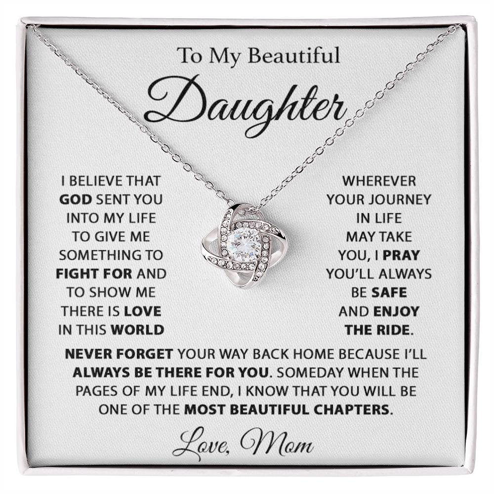 To My Daughter Necklace, Daughter Mother Necklace, Daughter Gift From Mom 29_8