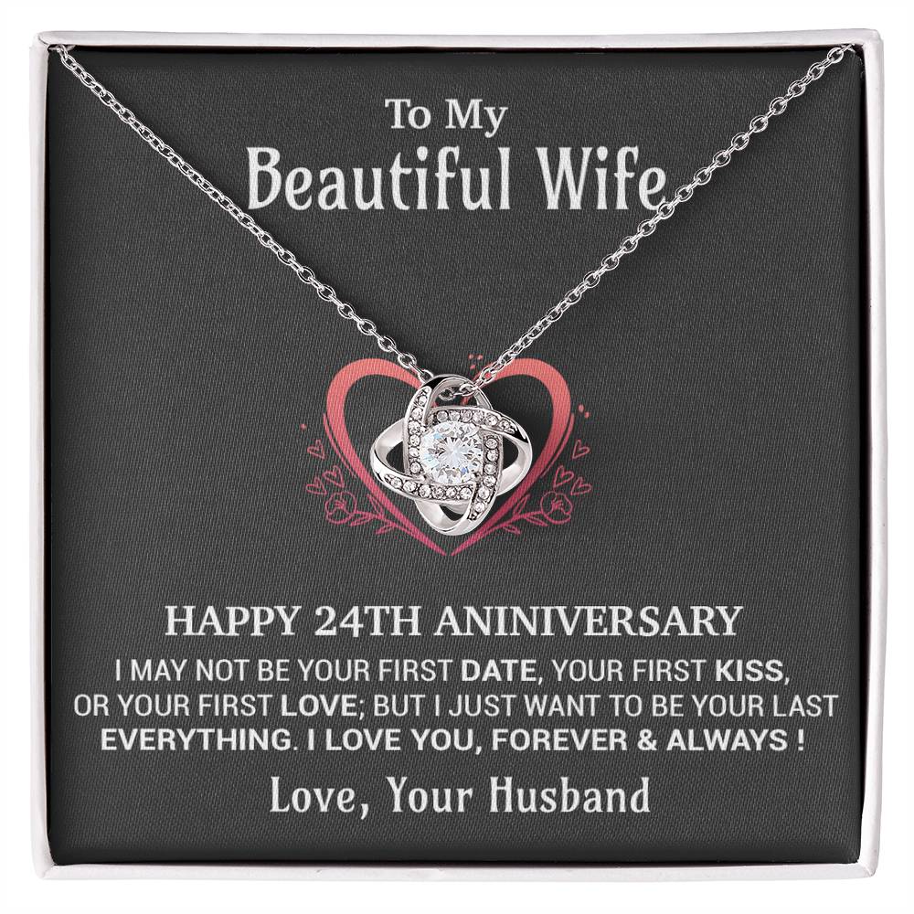 24th Anniversary Gift For Wife, 24 Year Anniversary Gifts, 24th Wedding Anniversary Gift Ideas_Blue 25_10