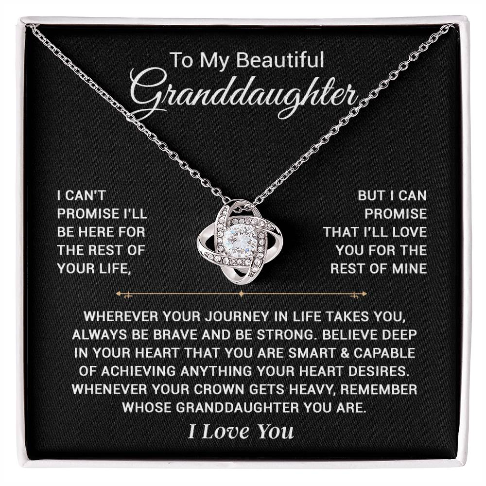 To My Granddaughter Necklace, Granddaughter Gift from Grandpa, Christmas Gift 8_11