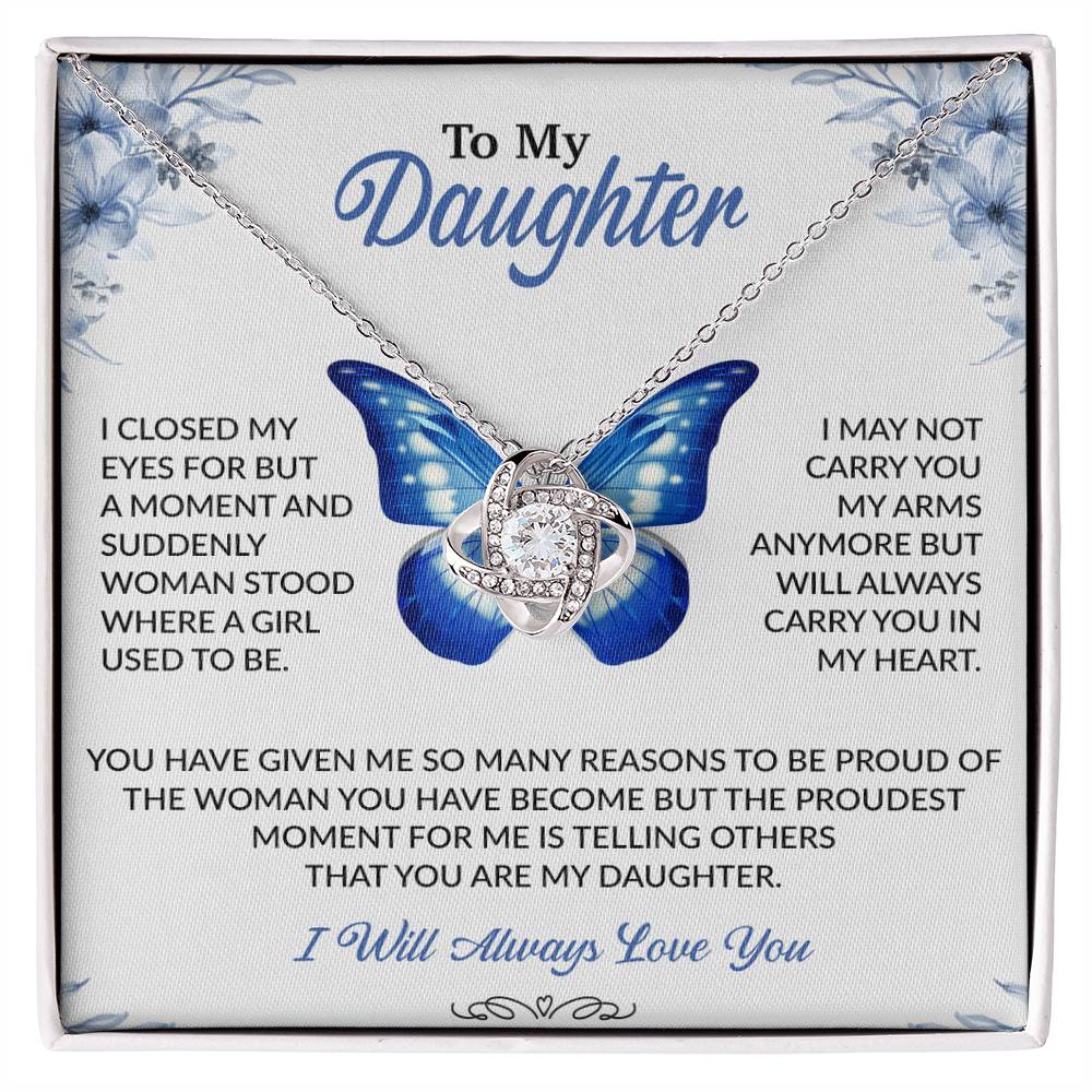 To My Daughter Necklace, Gift for Daughter from Dad, Daughter Father Necklace 10_12