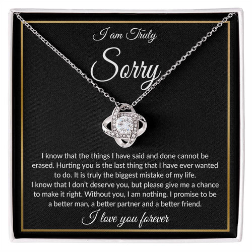 I'm Sorry Necklace Gifts, Apology Gifts For Her, Forgiveness Gift, Wife Gift