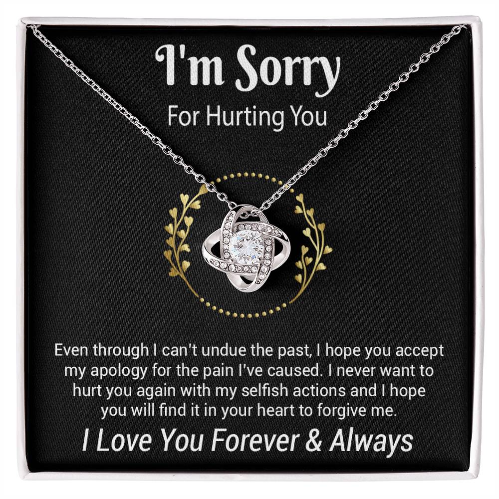 I'm Sorry Necklace Gifts, Apology Gifts For Her, Forgiveness Gift, Wife Gift