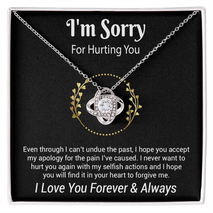 I'm Sorry Necklace Gifts, Apology Gifts For Her, Forgiveness Gift, Wife Gift