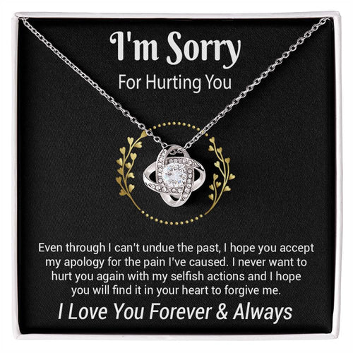 I'm Sorry Necklace Gifts, Apology Gifts For Her, Forgiveness Gift, Wife Gift