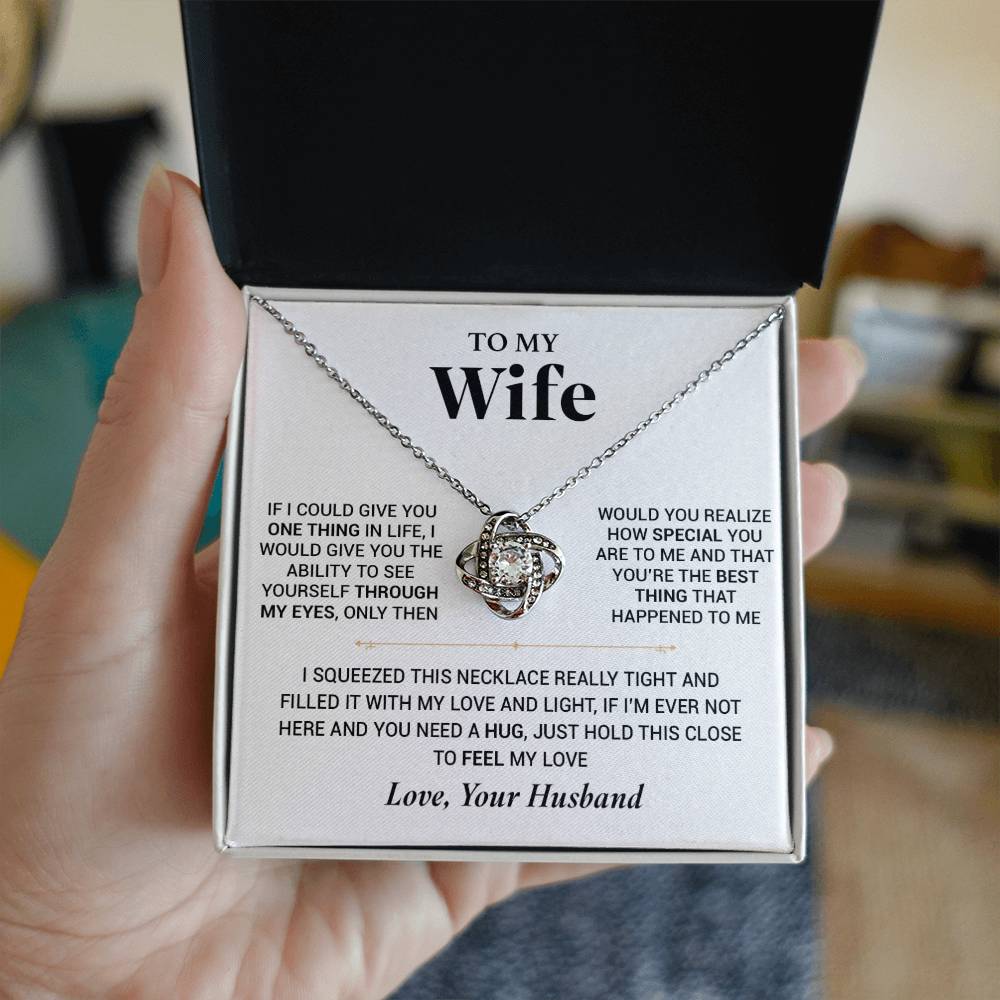 To My Wife Necklace, Christmas Gift For Wife, Christmas Gifts For Her, Wife Gift