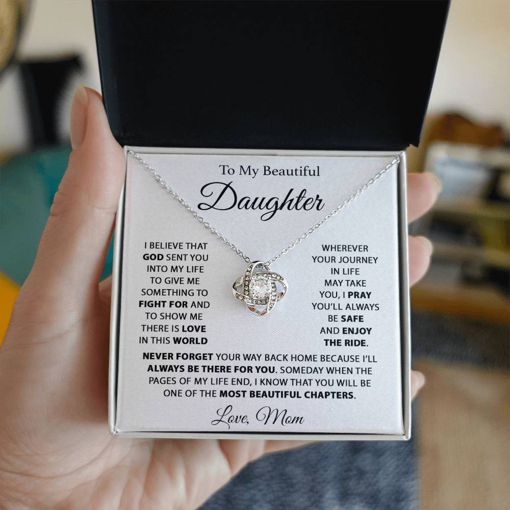 To My Daughter Necklace, Daughter Mother Necklace, Daughter Gift From Mom 29_8