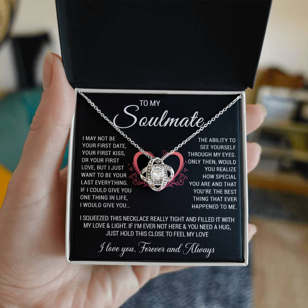 To My Soulmate Necklace, Gift for Wife, Girlfriend, Anniversary Necklace 5_12