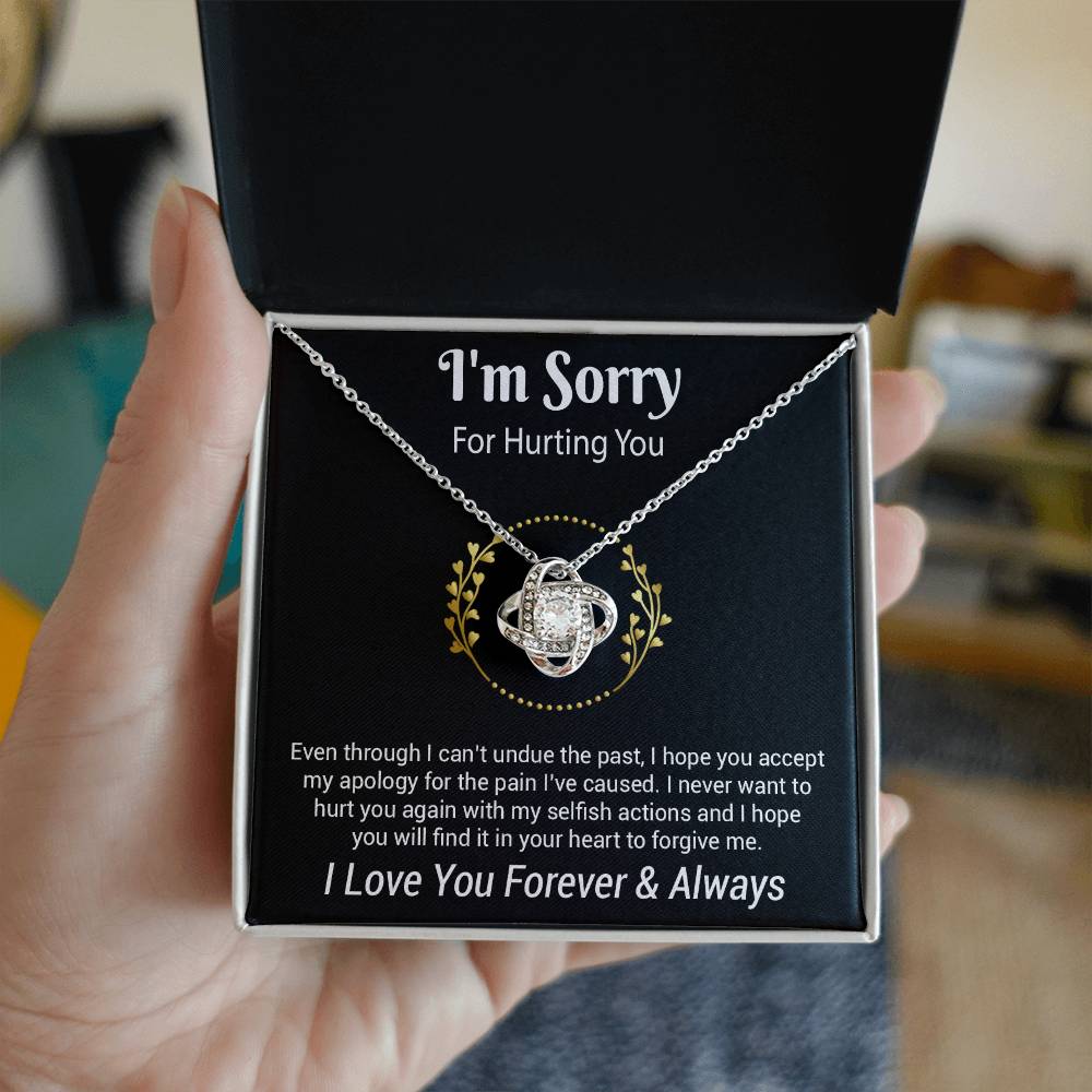 I'm Sorry Necklace Gifts, Apology Gifts For Her, Forgiveness Gift, Wife Gift
