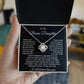 To My Bonus Daughter Necklace, Gift for Bonus Daughter, Step Daughter Birthday