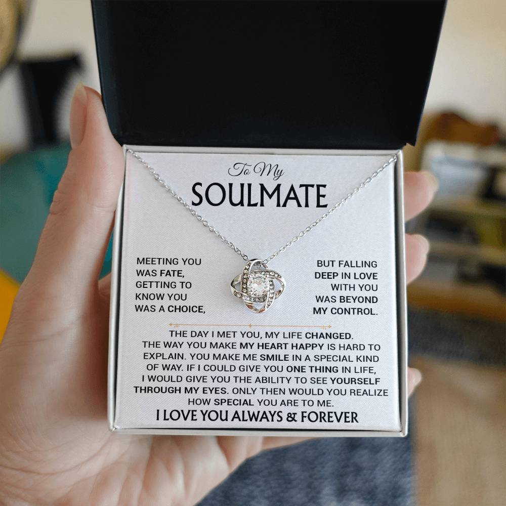 To My Soulmate Necklace, Soulmate Gift, Gift For Girlfriend, Christmas Gift 6_12