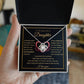 To My Daughter Necklace, Daughter Gift from Dad, Mom, Daughter Birthday Gift