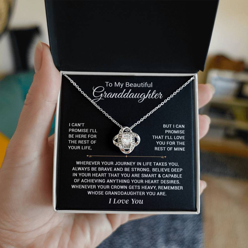 To My Granddaughter Necklace, Granddaughter Gift from Grandpa, Christmas Gift 8_11