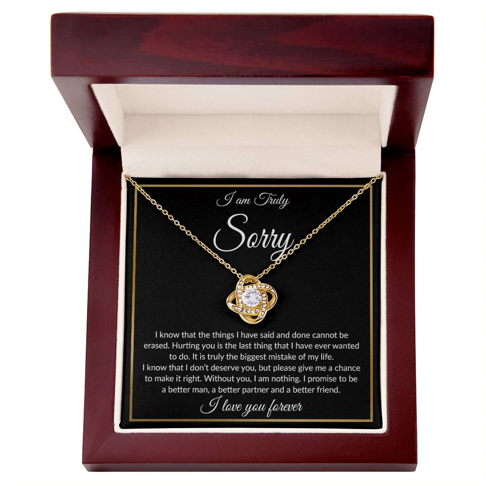 I'm Sorry Necklace Gifts, Apology Gifts For Her, Forgiveness Gift, Wife Gift