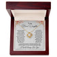 To my bonus daughter necklace, bonus daughter from stepdad, step daughter gift