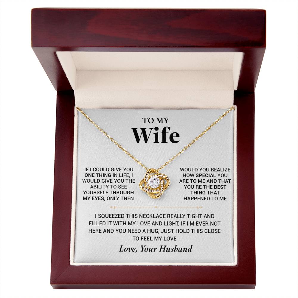 To My Wife Necklace, Christmas Gift For Wife, Christmas Gifts For Her, Wife Gift