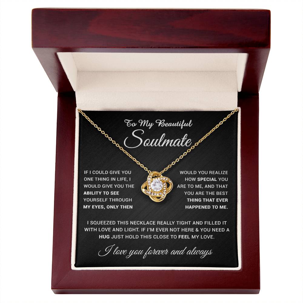 To My Soulmate Necklace, Gift For Soulmate, Anniversary Gift, Birthday Gift 25_4