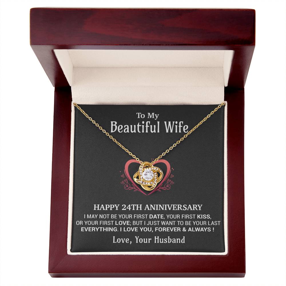 24th Anniversary Gift For Wife, 24 Year Anniversary Gifts, 24th Wedding Anniversary Gift Ideas_Blue 25_10
