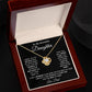 To My Daughter Necklace, Gift for Daughter from Dad, Father Daughter Necklace 26_2_Black