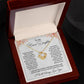 To my bonus daughter necklace, bonus daughter from stepdad, step daughter gift