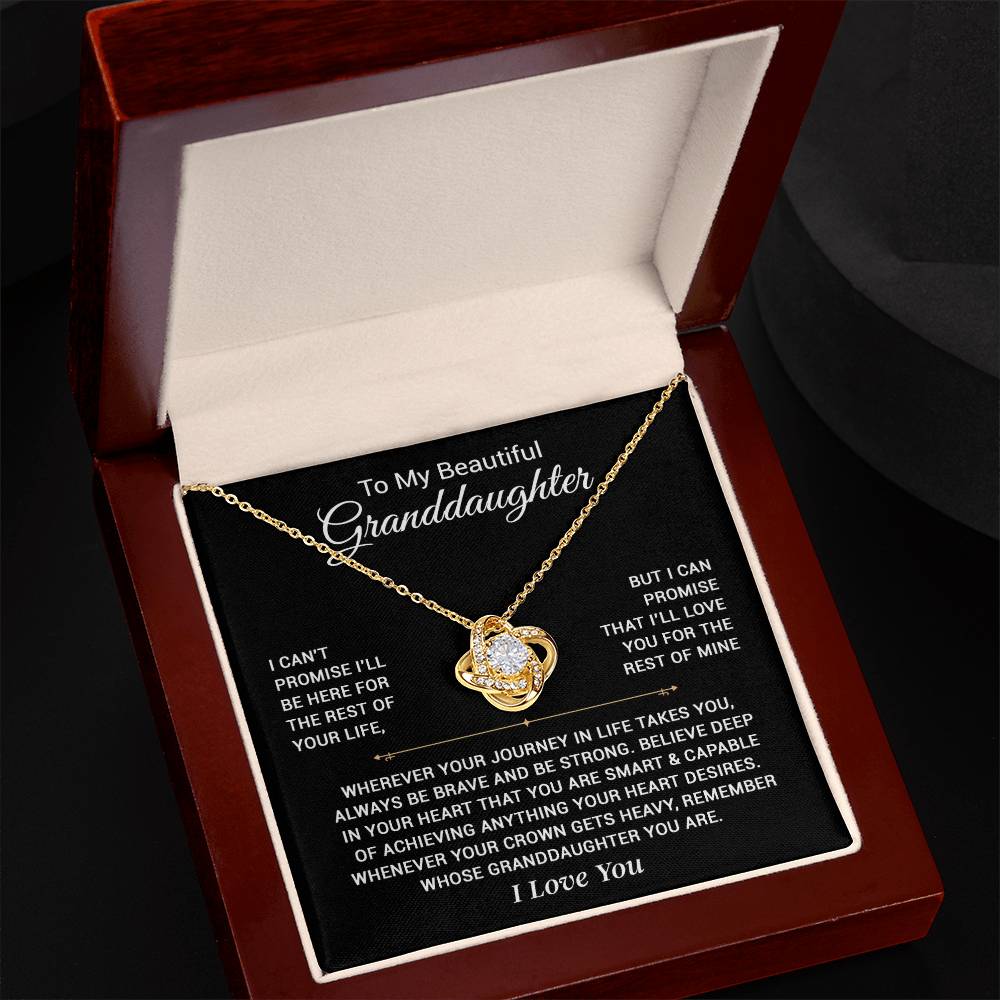 To My Granddaughter Necklace, Granddaughter Gift from Grandpa, Christmas Gift 8_11