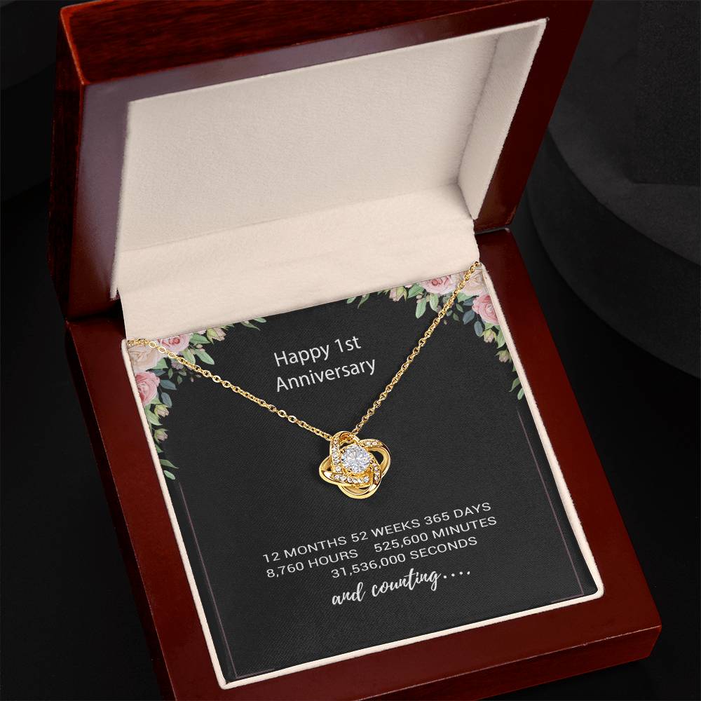 1 Year Anniversary Gift For Wife Necklace, Year Anniversary Gifts, Gift For Wife