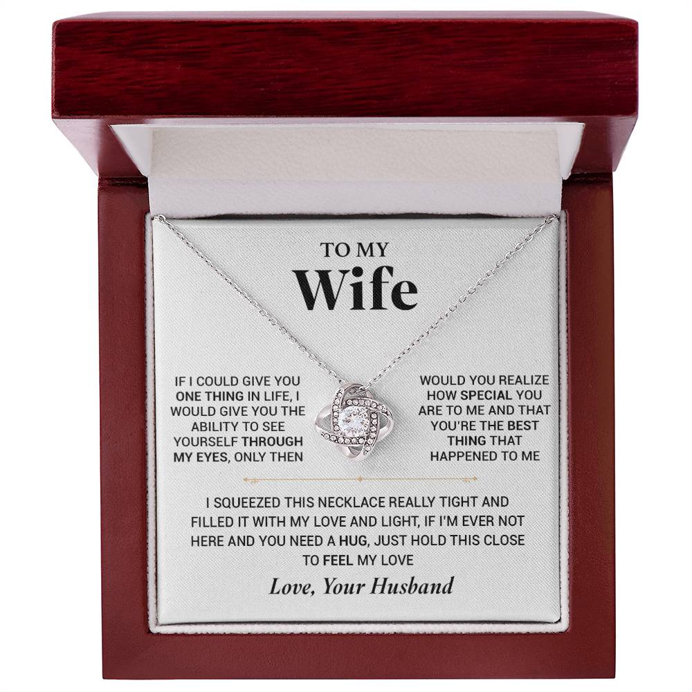 To My Wife Necklace, Christmas Gift For Wife, Christmas Gifts For Her, Wife Gift