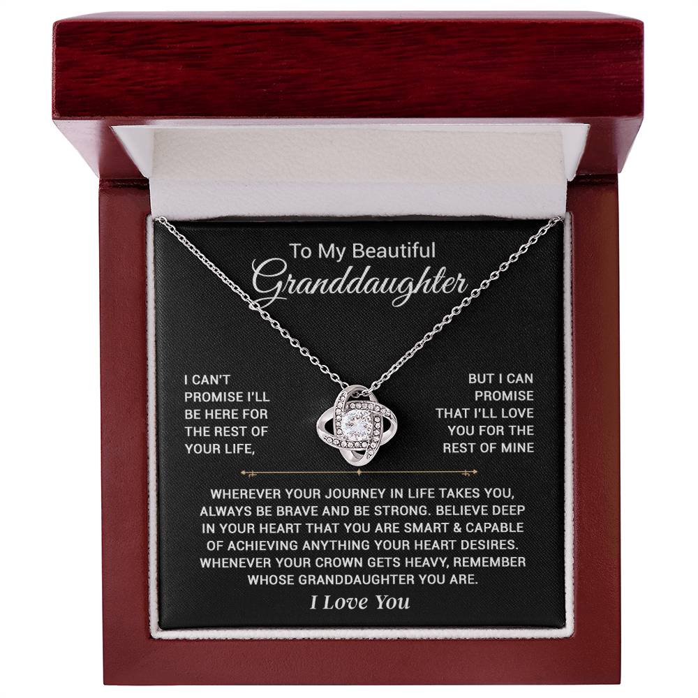 To My Granddaughter Necklace, Granddaughter Gift from Grandpa, Christmas Gift 8_11