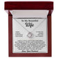 To My Beautiful Wife Necklace, Gift From Husband, Anniversary Gifts For Wife