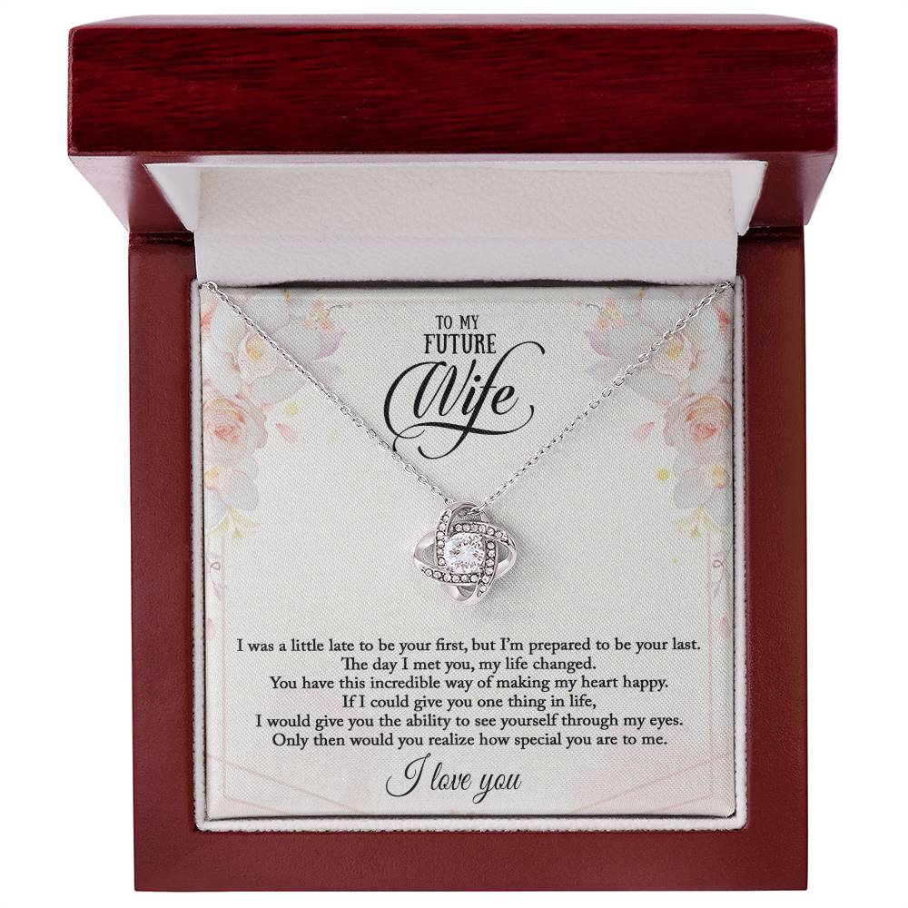 To My Future Wife Necklace, Engagement Gift for Future Wife, Birthday Gift