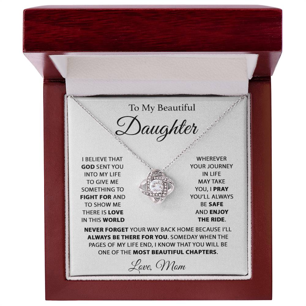 To My Daughter Necklace, Daughter Mother Necklace, Daughter Gift From Mom 29_8