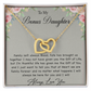 To My Bonus Daughter Necklace, Gift For Daughter, Step Daughter, Christmas Gift