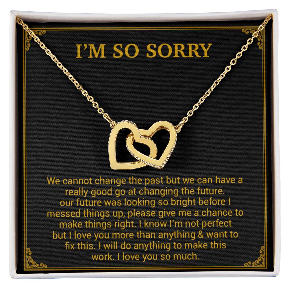 I'm Sorry Necklace Gifts, Apology Gifts For Her, Forgiveness Gift, Wife Gift