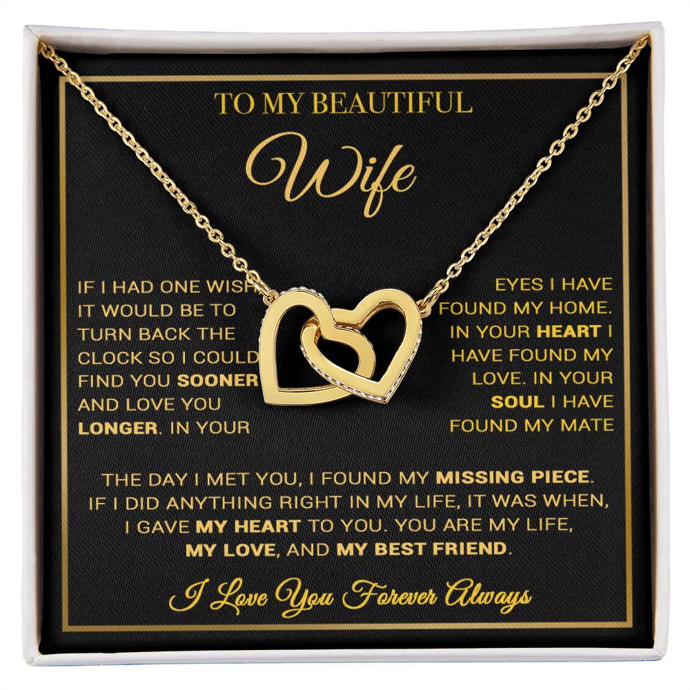 To My Wife Necklace, Gift For Wife, Anniversary Gift For Wife, Necklace For Wife 9_12