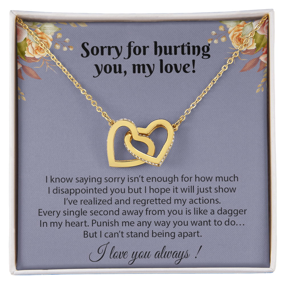 Apology Gift for Her, Sorry Gift for Girlfriend, for Wife, Apology Necklace