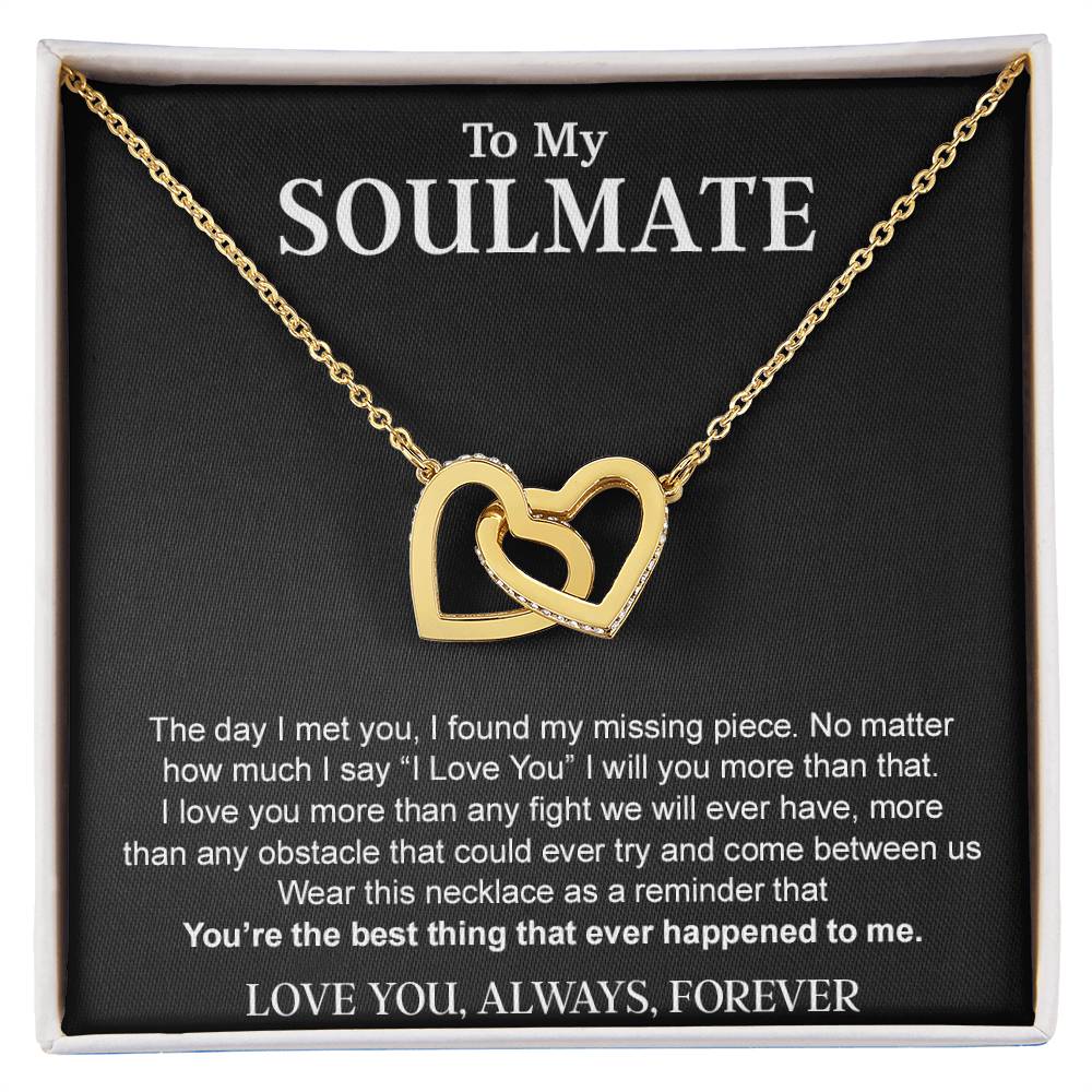 To My Soulmate Necklace, Birthday Gift for Her, Anniversary Gift, Christmas Gift 18_8