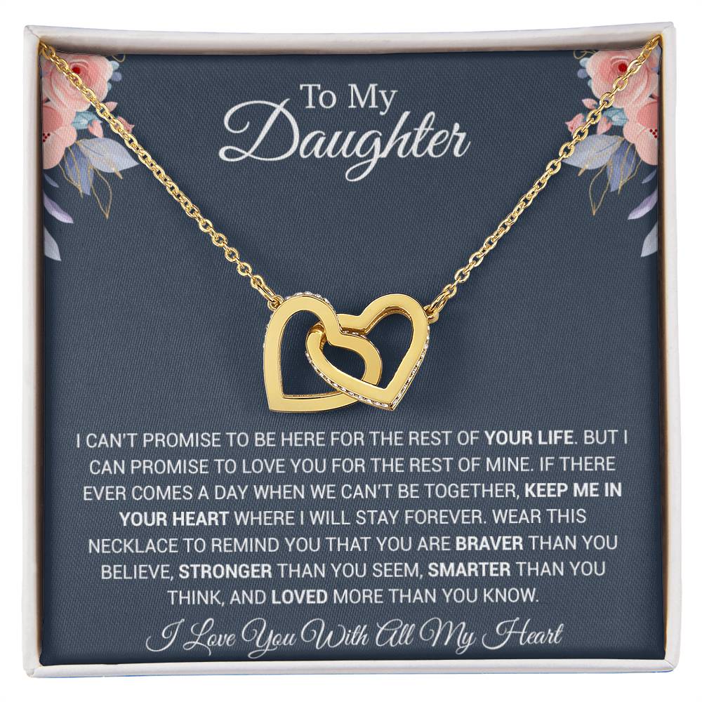 To My Daughter Necklace, Daughter Father Necklace, Daughter Gift From Dad, Mom 16_11