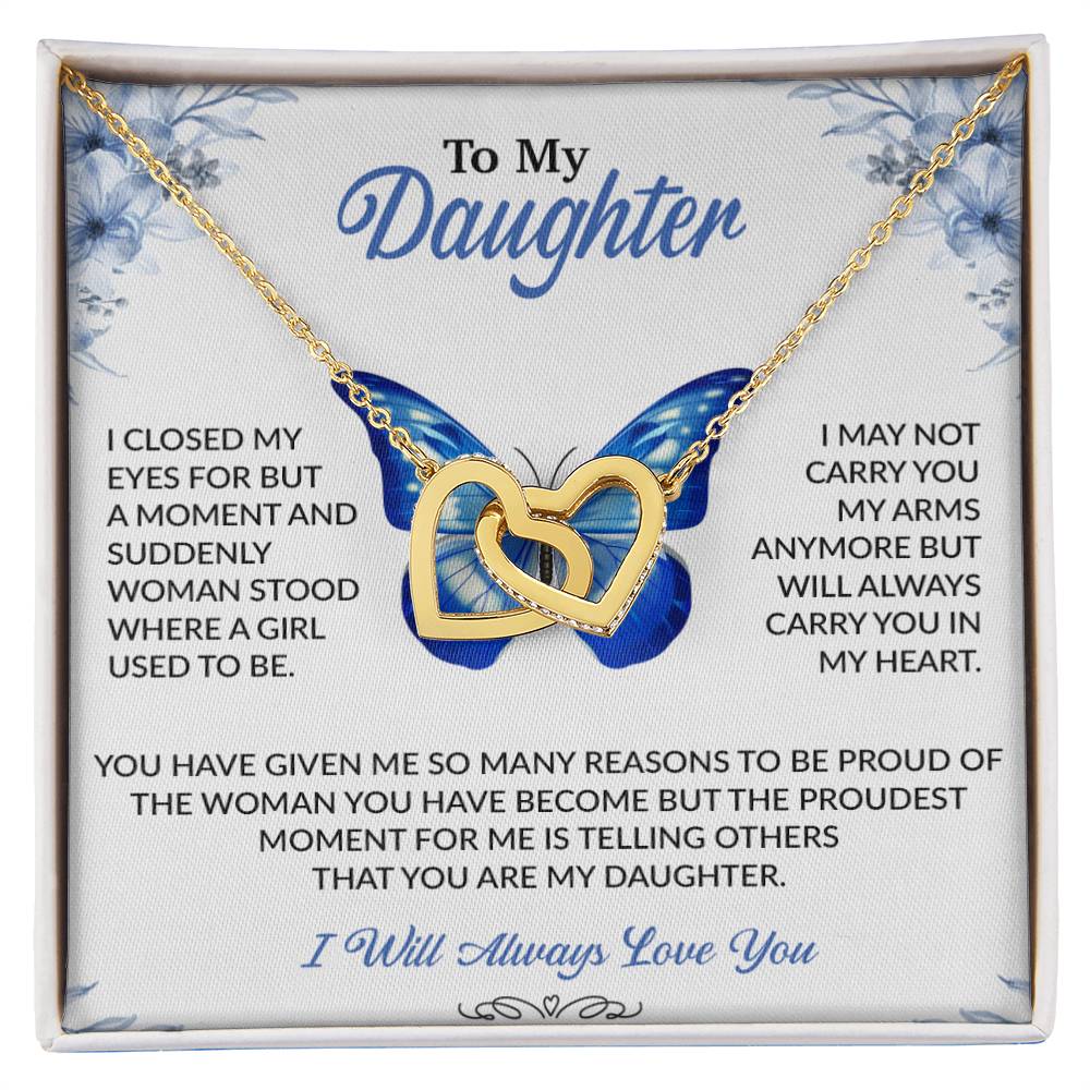 To My Daughter Necklace, Gift for Daughter from Dad, Daughter Father Necklace 9_12