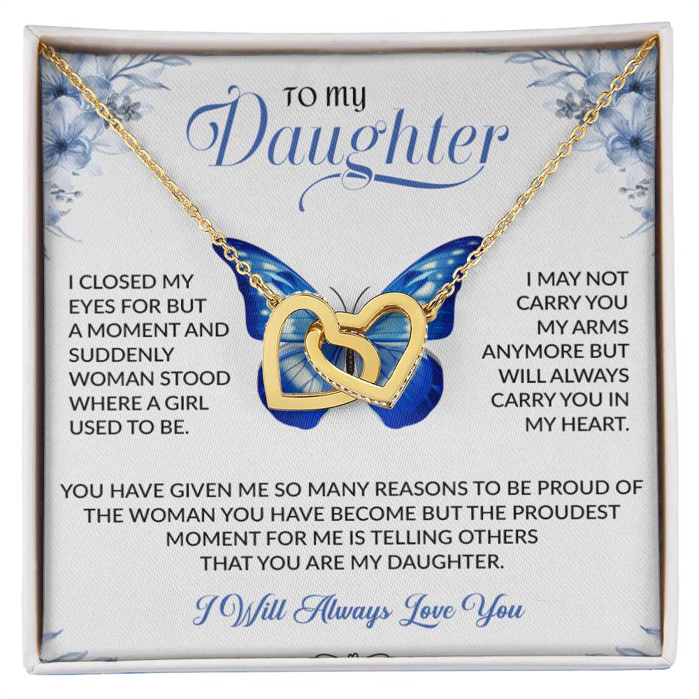 To My Daughter Necklace, Gift for Daughter from Dad, Daughter Father Necklace 30_11