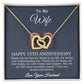 15th Anniversary Gift For Wife, 15 Year Anniversary Gifts, 15th Wedding Anniversary Gift Ideas_Blue