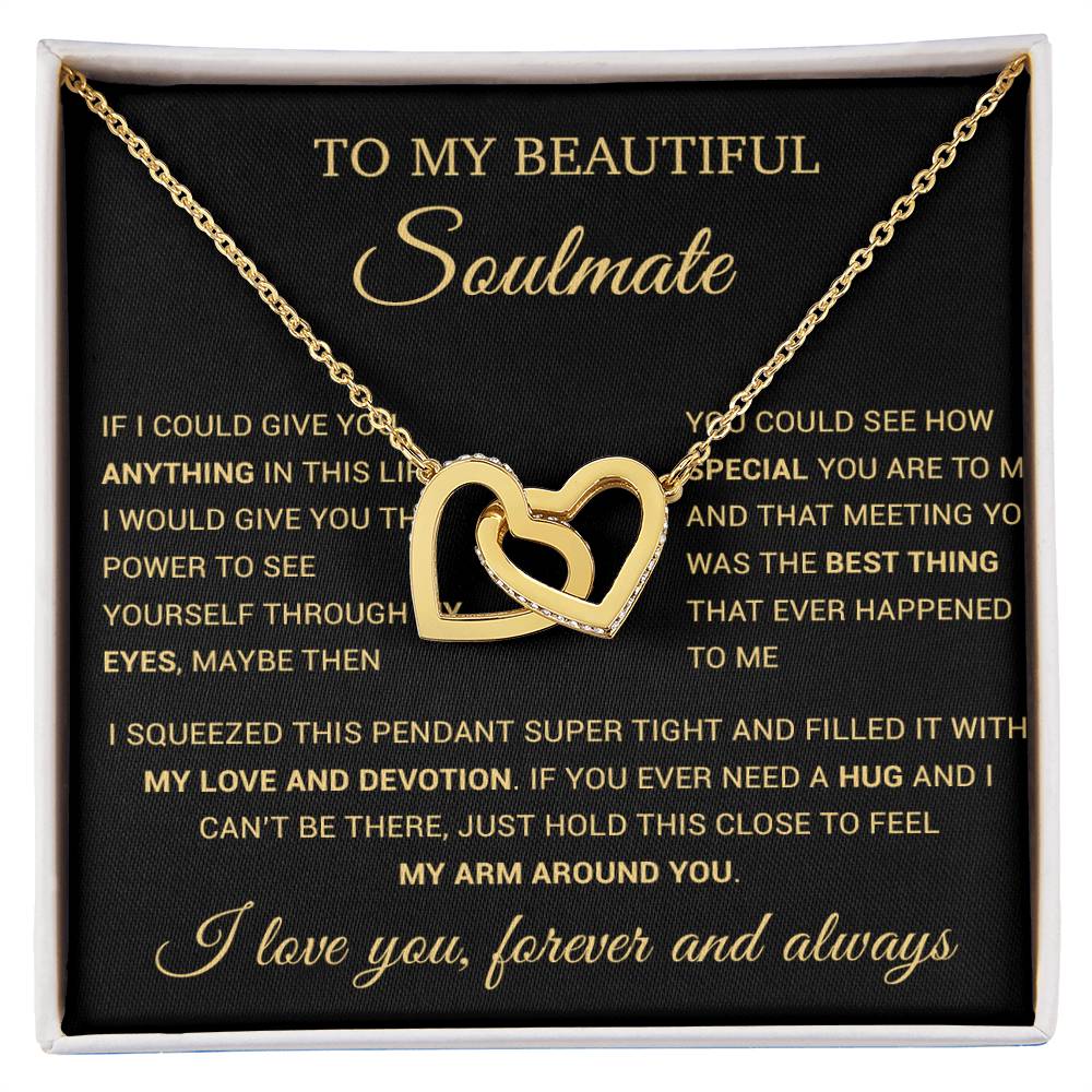 To My Soulmate Necklace, Gift For Wife Girlfriend From Husband, Birthday Gift 1_6