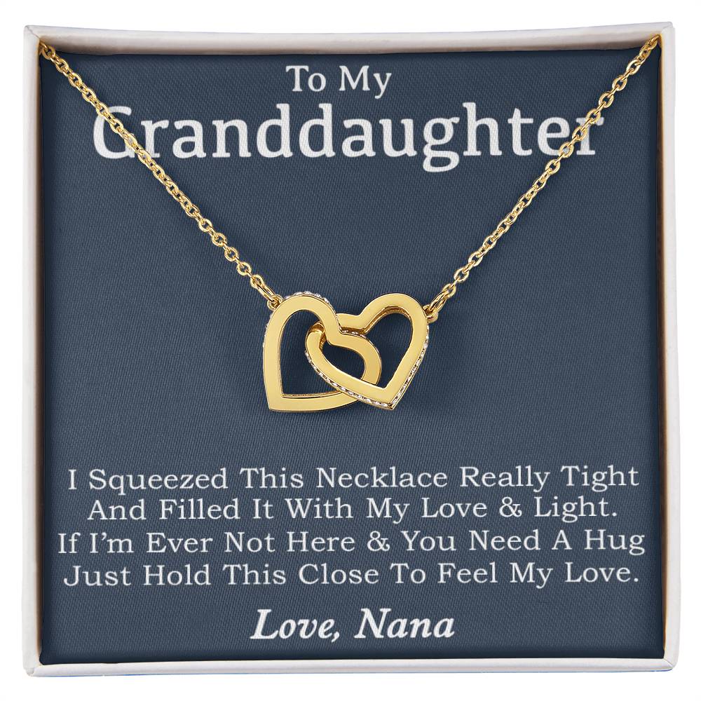 To My Granddaughter Necklace, Granddaughter Gift, Gifts for Granddaughters_NEW