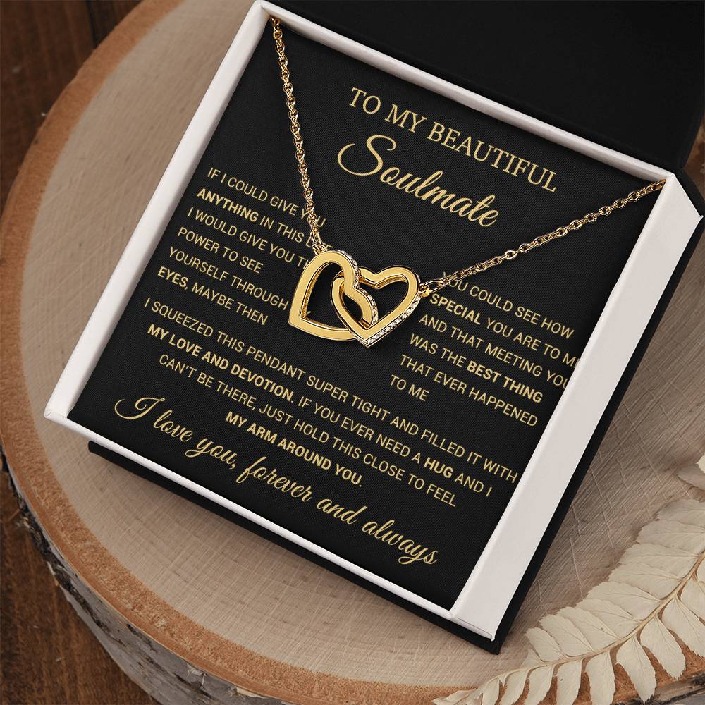 To My Soulmate Necklace, Gift For Wife Girlfriend From Husband, Birthday Gift 1_6