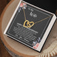 10th Anniversary Gift For Wife Necklace, 10 Year Anniversary, 10th Wedding Gift