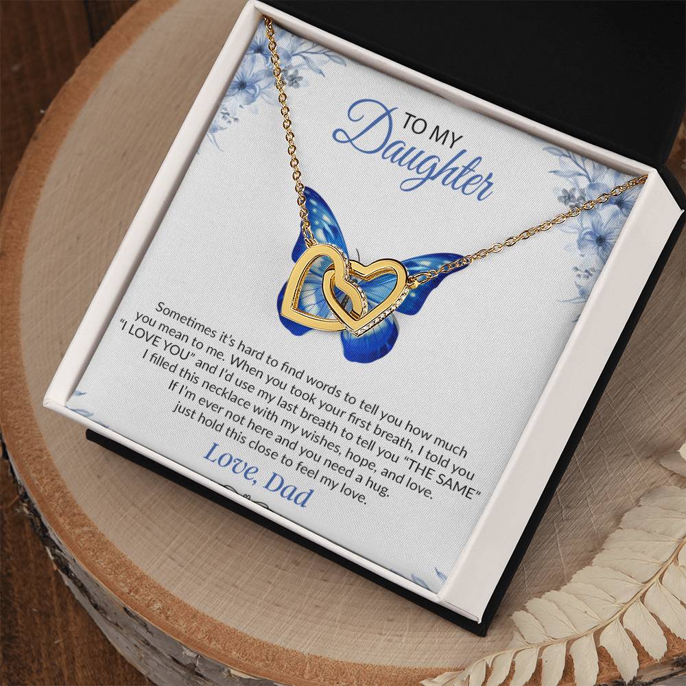 To My Daughter Necklace, Gift For Daughter From Dad, Daughter Father Necklace 1_12