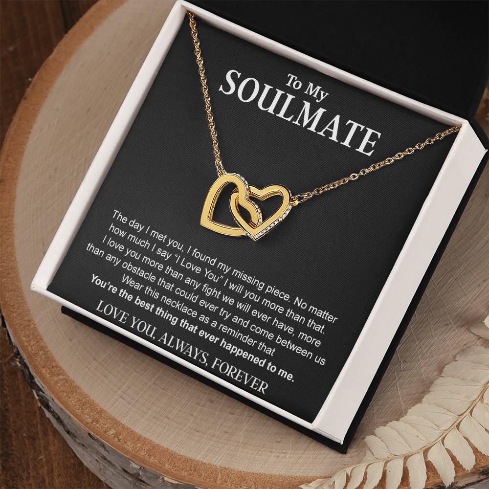 To My Soulmate Necklace, Birthday Gift for Her, Anniversary Gift, Christmas Gift 18_8